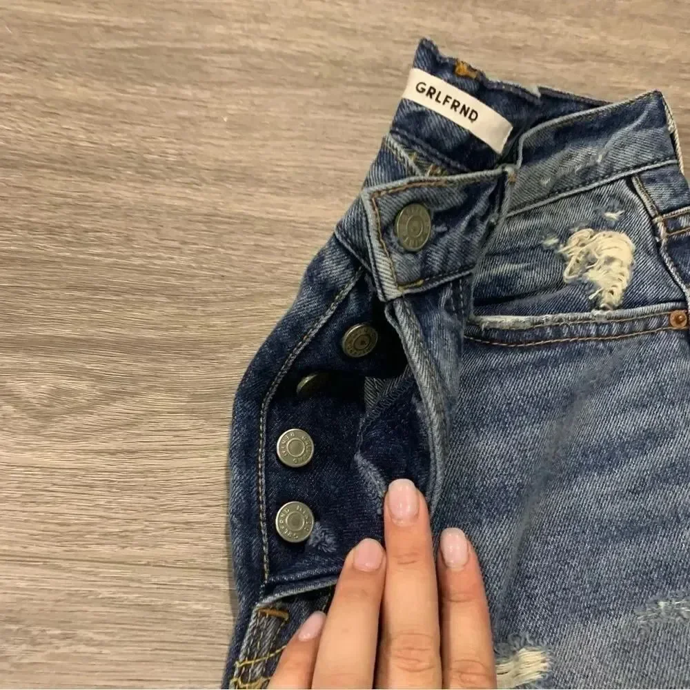 GRLFRND Karolina High-Rise Skinny Jean  in I Put  a Spell on you 26 NEW - Picture 2 of 10